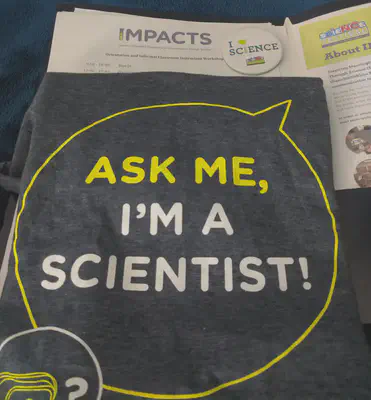 IMPACTS program t-shirt